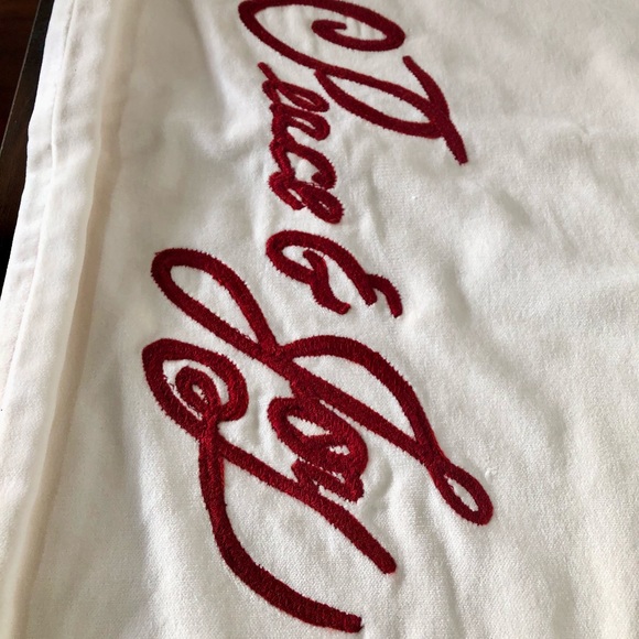 Pottery Barn Peace and Joy Velvet Lumbar Throw Pillow Cover - Picture 8 of 11